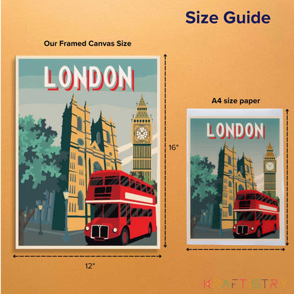 London -Travel Poster series
