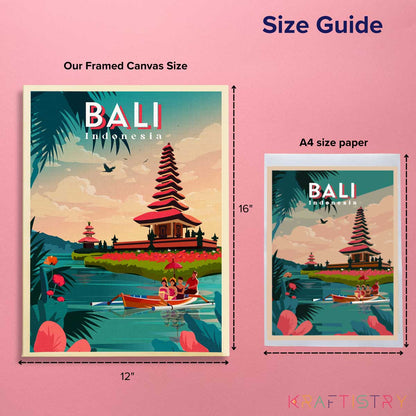 Bali - Travel Poster series