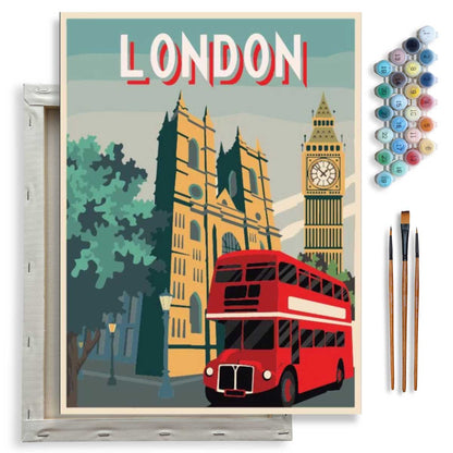London -Travel Poster series