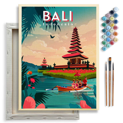 Bali - Travel Poster series
